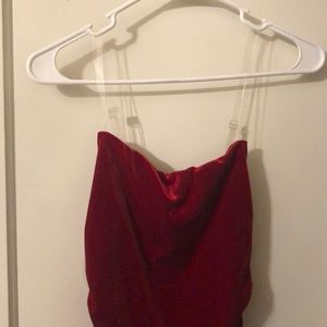 Spontaneous Nights Velvet mini dress